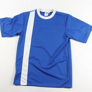 New High Five Striped Soccer Jersey Mens Small